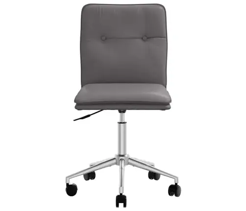 Virtuves Krēsls, Pelēka Mākslīgā Āda Vidaxl Virtuves Krēsls, Pelēka Mākslīgā Āda Vidaxl