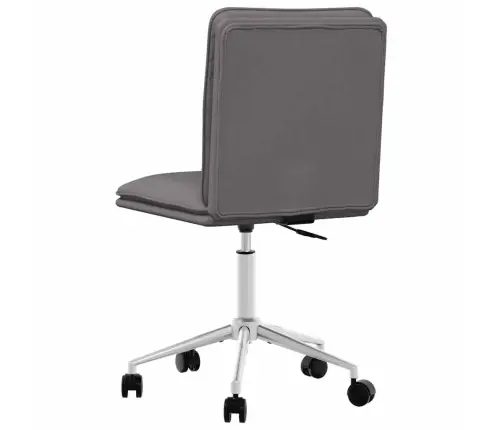 Virtuves Krēsls, Pelēka Mākslīgā Āda Vidaxl Virtuves Krēsls, Pelēka Mākslīgā Āda Vidaxl