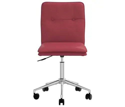 Virtuves Krēsls, Vīnsarkana Mākslīgā Āda Vidaxl