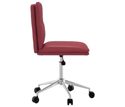 Virtuves Krēsls, Vīnsarkana Mākslīgā Āda Vidaxl