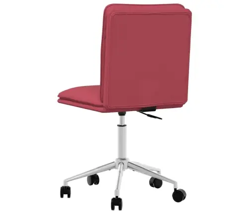 Virtuves Krēsls, Vīnsarkana Mākslīgā Āda Vidaxl