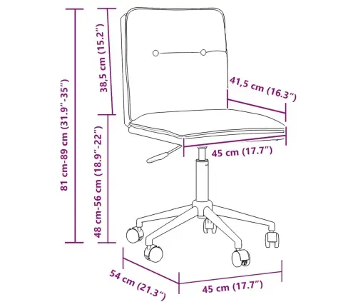 Virtuves Krēsls, Balta Mākslīgā Āda Vidaxl