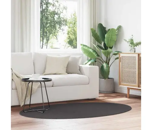 Paklāji Antracīta 100 X 200 Cm Poliesters Vidaxl