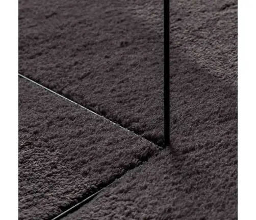 Paklāji Antracīta 160 X 230 Cm Poliesters Vidaxl