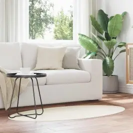 Teritorijas Paklāji Huarte Krēmkrāsa 150 X 80 Cm Vidaxl