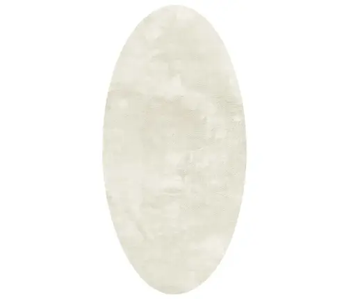 Paklājs Huarte Krēmkrāsa 80 X 150 Cm Poliesters Vidaxl