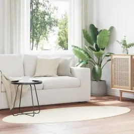 Paklājs Huarte Krēmkrāsa 120 X 170 Cm Poliesters Vidaxl Paklājs Huarte Krēmkrāsa 120 X 170 Cm Poliesters Vidaxl