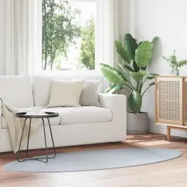 Paklājs Huarte Pelēka 100 X 200 Cm Poliesters Vidaxl