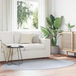 Paklājs Huarte Pelēka 140 X 200 Cm Poliesters Vidaxl