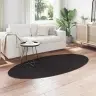 Paklāji Melna 100 X 200 Cm 100% Poliesters Vidaxl