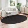 Paklāji Melna 160 X 230 Cm 100% Poliesters Vidaxl