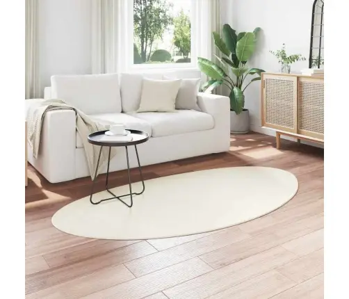 Zoninės Kiliminės Dangos Huarte Kreminė 80 X 150 Cm Poliesteris