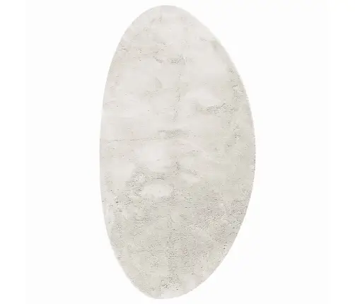 Paklājs Krēmkrāsa 100 X 200 Cm Poliesters Vidaxl