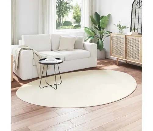 Teritorijas Paklāji Huarte Krēmkrāsa 140 X 200 Cm Poliesters Vidaxl