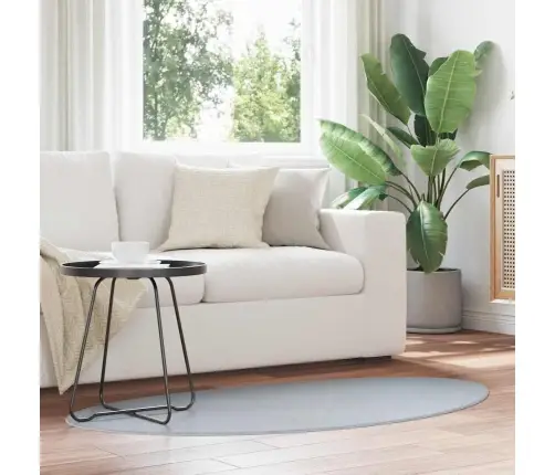 Paklājs Pelēka 80 X 150 Cm Poliesters Vidaxl