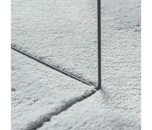 Paklājs Pelēka 100 X 200 Cm Poliesters Vidaxl
