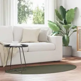 Paklājs Huarte Meža Zaļš 80 X 150 Cm Poliesters Vidaxl
