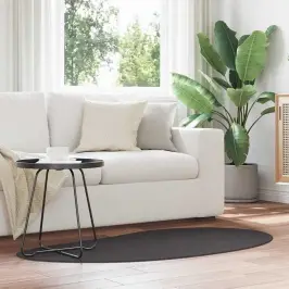 Paklājs Antracīts 80 X 150 Cm Poliesters Vidaxl
