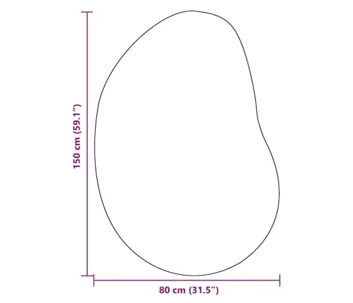 Kild Antratsiit 80 X 150 Cm Polüester Kild Antratsiit 80 X 150 Cm Polüester