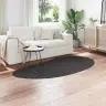 Paklājs Antracīta 100 X 200 Cm 100% Poliesters Vidaxl