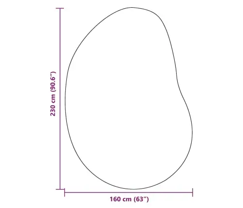 Zoninės Kiliminės Dangos Huarte Smėlio 160 X 230 Cm Poliesteris