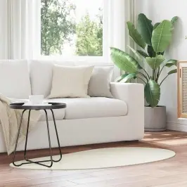 Teritorijas Paklāji Huarte Krēmkrāsa 80 X 150 Cm Poliesters Vidaxl Teritorijas Paklāji Huarte Krēmkrāsa 80 X 150 Cm Poliesters Vidaxl