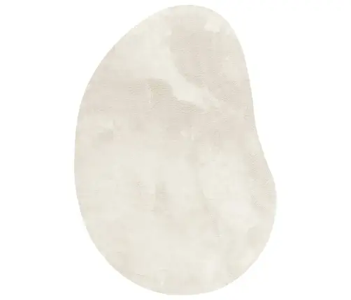 Teritorijas Paklāji Huarte Krēmkrāsa 100 X 200 Cm Poliesters Vidaxl