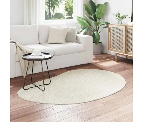 Teritorijas Paklāji Krēmkrāsa 120 X 170 Cm Poliesters Vidaxl