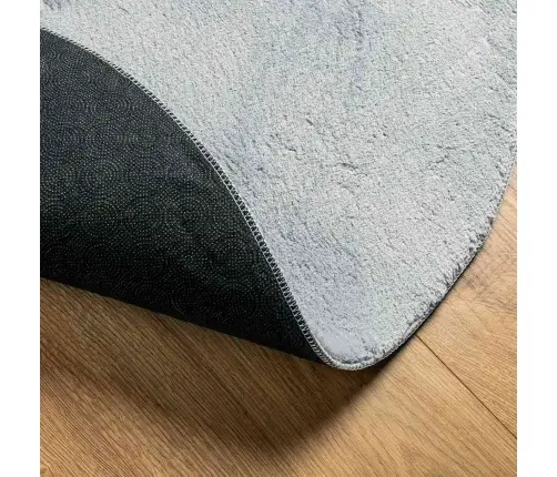 Paklājs Pelēka 160 X 230 Cm Poliesters Vidaxl