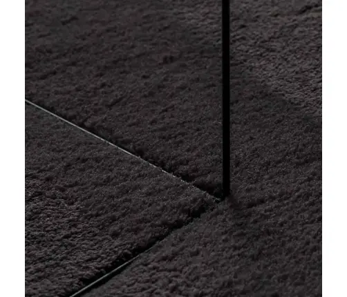 Paklājs Melna 140 X 200 Cm Vilna Vidaxl