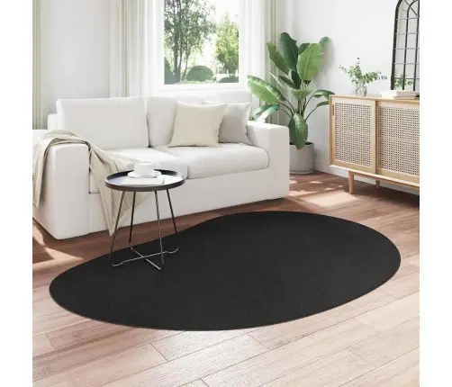 Paklājs Melna 140 X 200 Cm Vilna Vidaxl