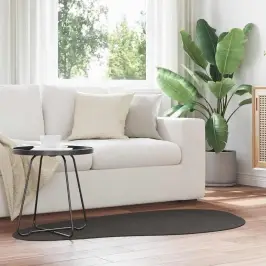 Teritorijas Paklāji Huarte Antracīts 80 X 150 Cm Poliesters Vidaxl