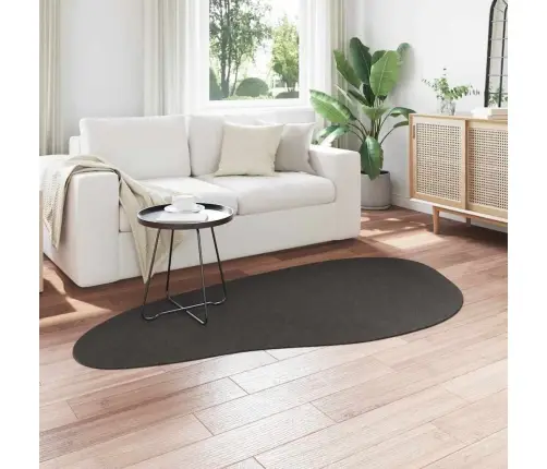 Paklājs Antracīta 100 X 200 Cm Poliesters Vidaxl