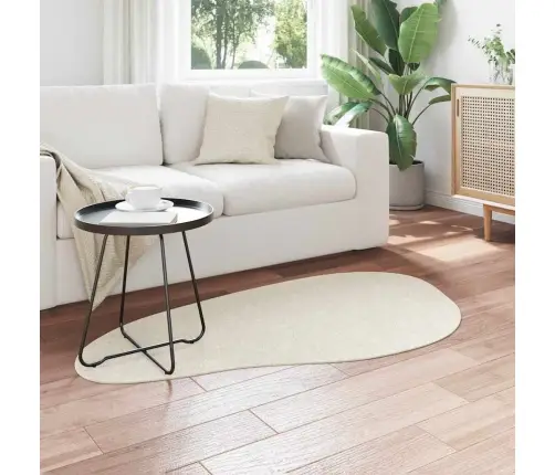 Zoninės Kiliminės Dangos Huarte Kreminė 80 X 150 Cm Poliesteris