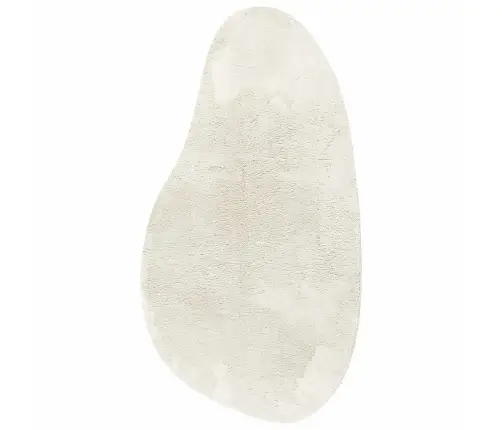 Teritorijas Paklāji Huarte Krēmkrāsa 100 X 200 Cm Poliesters Vidaxl