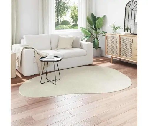 Teritorijas Paklāji Huarte Krēmkrāsa 160 X 230 Cm Poliesters Vidaxl