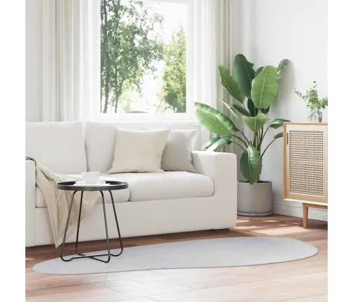 Paklājs Pelēka 100 X 200 Cm Poliesters Vidaxl