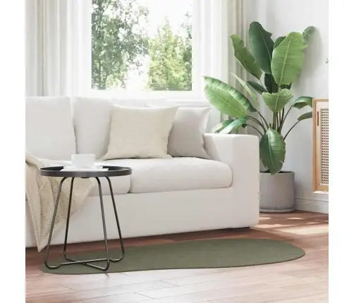 Teritorijas Paklāji Huarte Meža Zaļš 80 X 150 Cm Poliesters Vidaxl