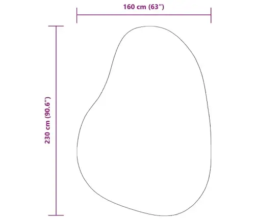 Kild Huarte Must 160 X 230 Cm Polüester