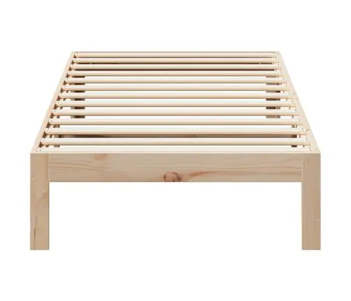 Gulta Bez Matrača, 90X200 Cm, Priedes Masīvkoks Vidaxl