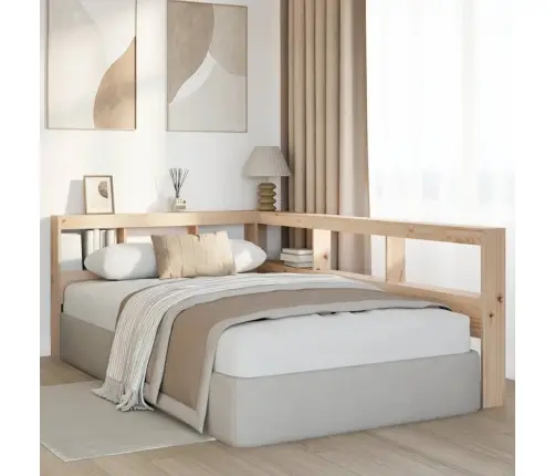 Raamatukapi Peatsi L-Kujuline, 120 cm Männipuit Raamatukapi Peatsi L-Kujuline, 120 cm Männipuit