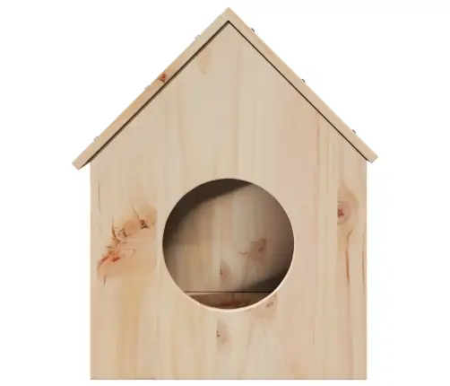 Kaķu Māja 41X50X50 Cm Priedes Masīvkoka Vidaxl