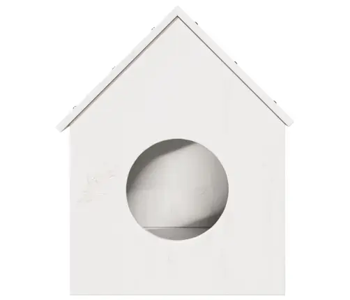 Cat House Balta 41X50X50 Cm Pušies Masyvo