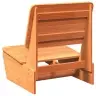Dārza Krēsls, Vaska Brūns, 60X64X70,5 Cm, Priedes Masīvkoks Vidaxl Dārza Krēsls, Vaska Brūns, 60X64X70,5 Cm, Priedes Masīvkoks Vidaxl