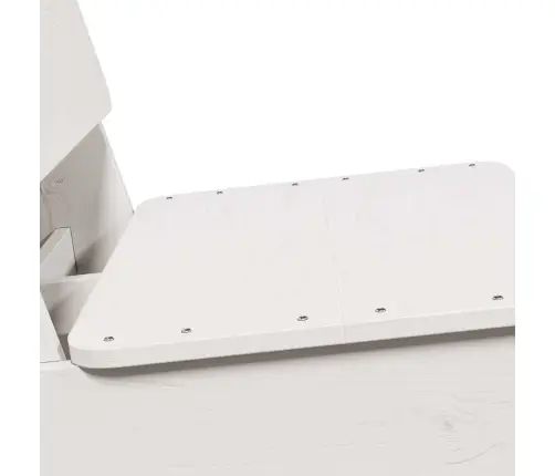 Aiatoolid 2 Tk, Valge, 60X64X70,5 cm Männipuit