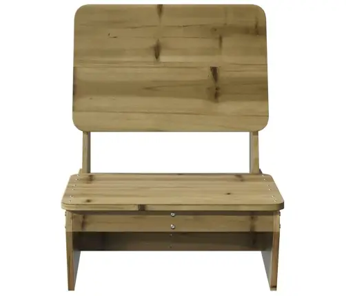 Aiatoolid 2 Tk, 60X64X70,5 cm Immutatud Männipuit