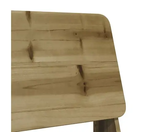 Aiatoolid 2 Tk, 60X64X70,5 cm Immutatud Männipuit