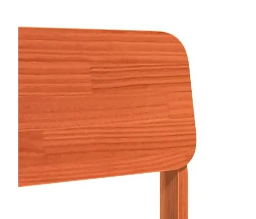 Dārza Krēsls, Vaska Brūns, 60X52,5X72 Cm, Priedes Masīvkoks Vidaxl