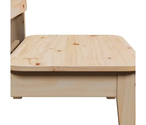 Sodo Kėdės 2 Vnt 60X52,5X72 Cm Pušies Masyvo