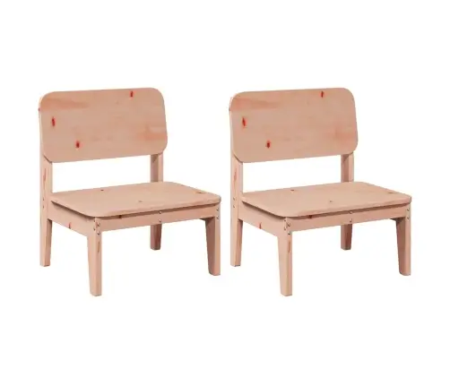 Dārza Krēsli, 2 Gab., 60X52,5X72 Cm, Duglasa Egles Masīvkoks Vidaxl